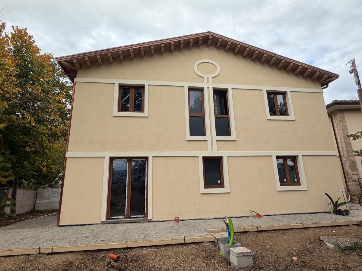 Finitura ad intonachino realizzata da A.S.H. Finiture Contract